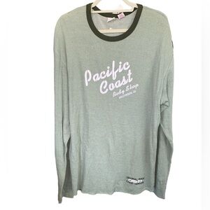Canyon River Blues thermal shirt crewneck Pacific Coast Body Shop Sz large NWT